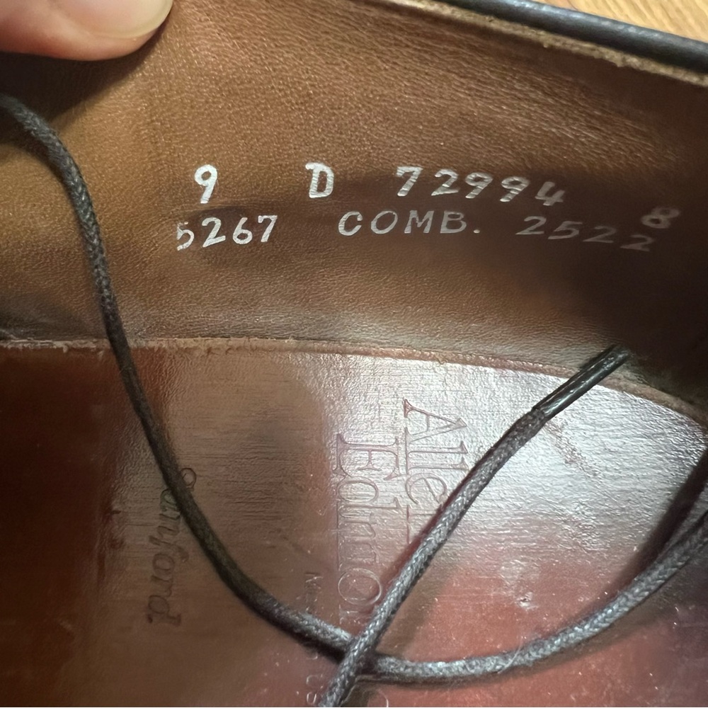 Allen Edmonds Sanford Size 9D - Picture 6 of 8